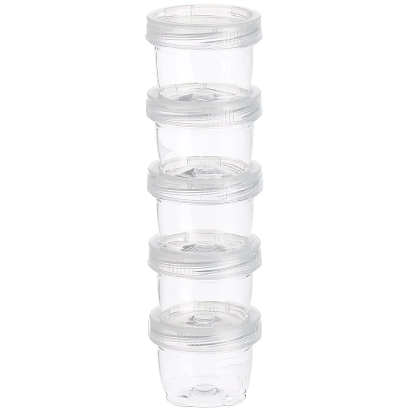 Mini Plastic Seasoning and Spice Jar Set with Carrier Bag - Image 3