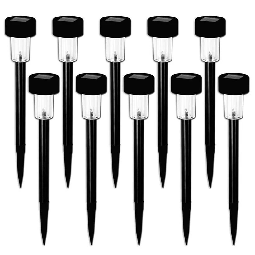 Mini Solar Lights Outdoor Garden Lights 10 Pack - Image 2