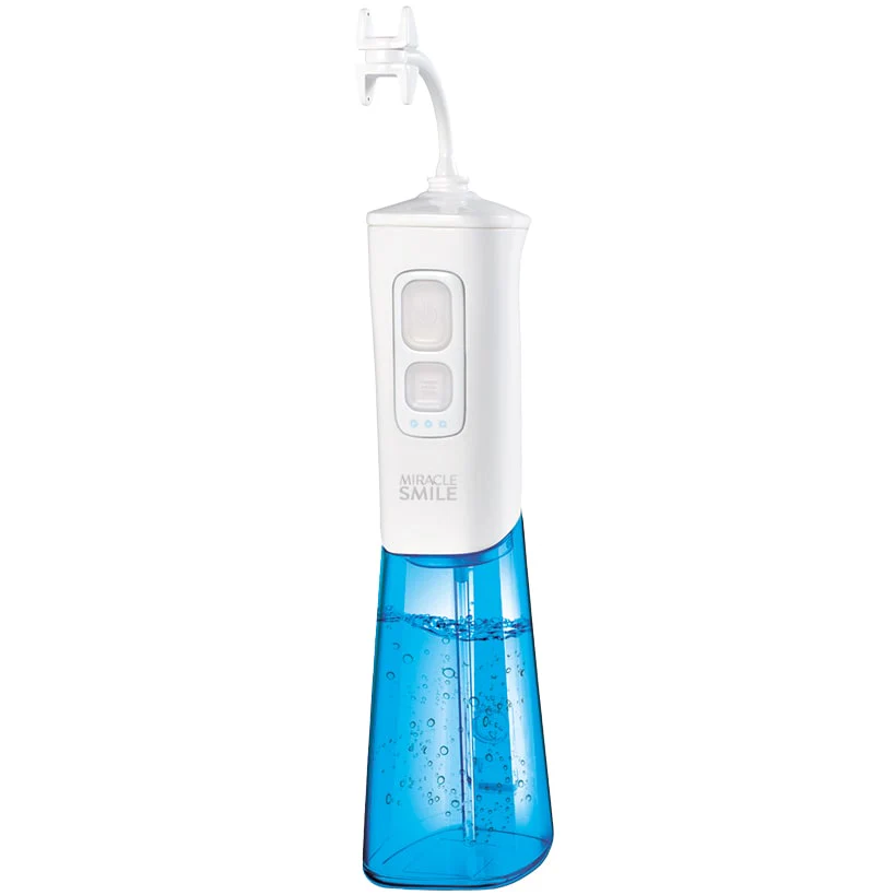 Miracle Smile® Portable Rechargeable Water Flosser With 4 Water Jets - Image 3