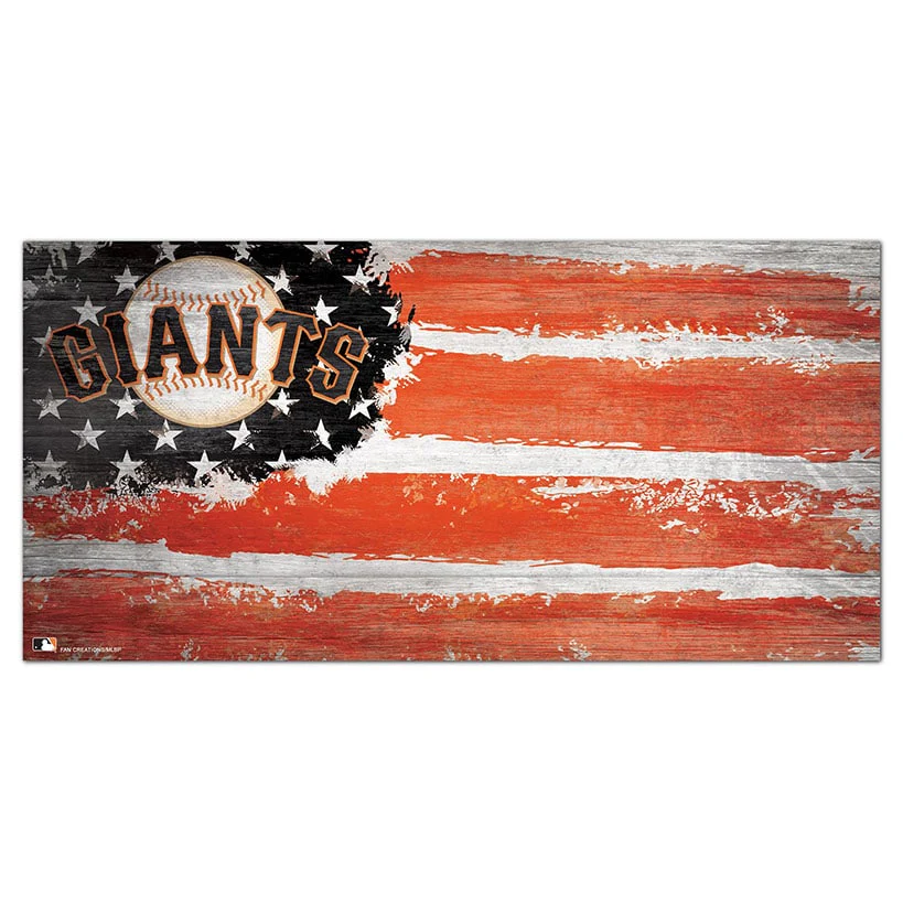 MLB Distressed Flag Sign - Image 11