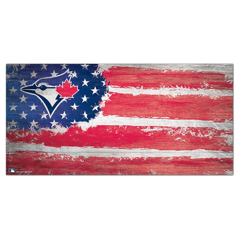 MLB Distressed Flag Sign - Image 4