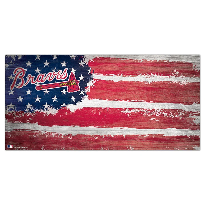 MLB Distressed Flag Sign - Image 5