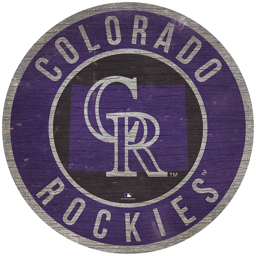 MLB State Circle Sign - Image 27