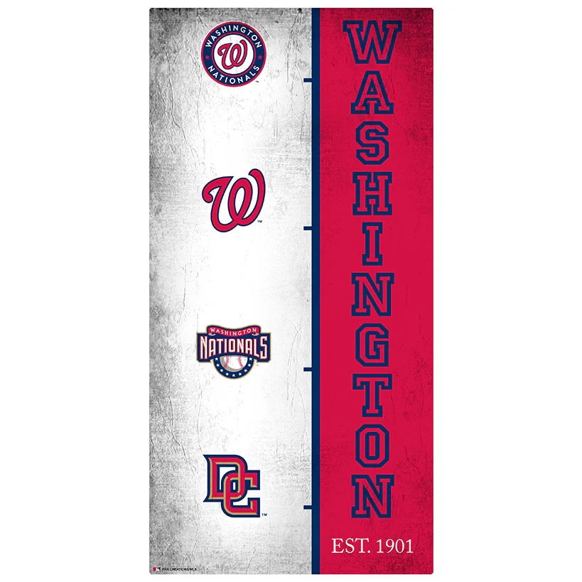 MLB Team Logo Progression Sign - Image 17