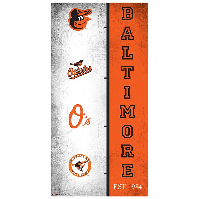 MLB Team Logo Progression Sign - Image 18