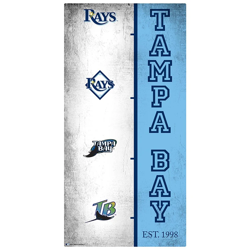 MLB Team Logo Progression Sign - Image 23