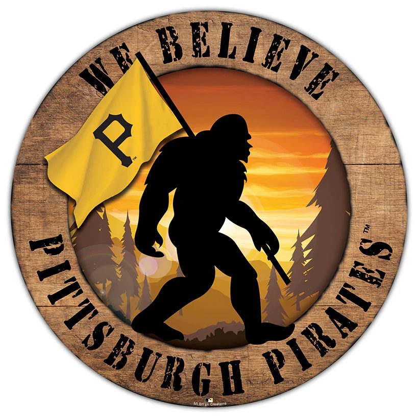 MLB We Believe Bigfoot Circle Signs - Image 21