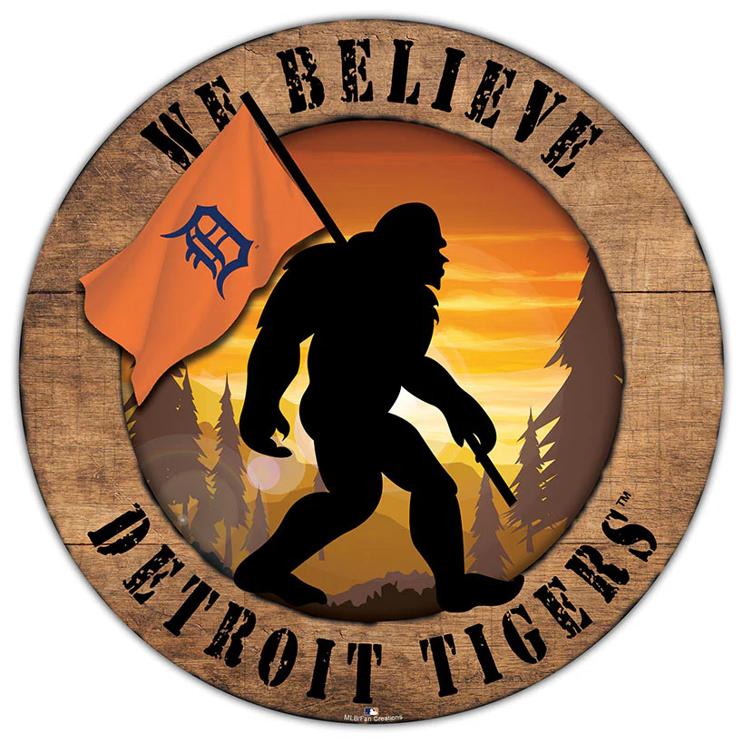 MLB We Believe Bigfoot Circle Signs - Image 27