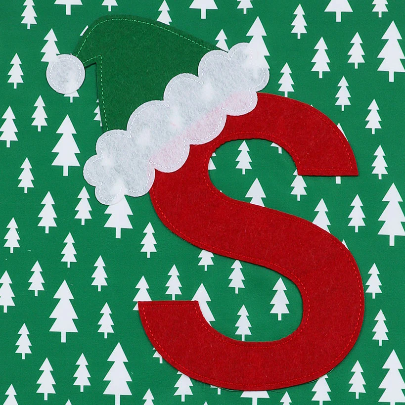 Monogram Christmas Gift Sack - Image 14