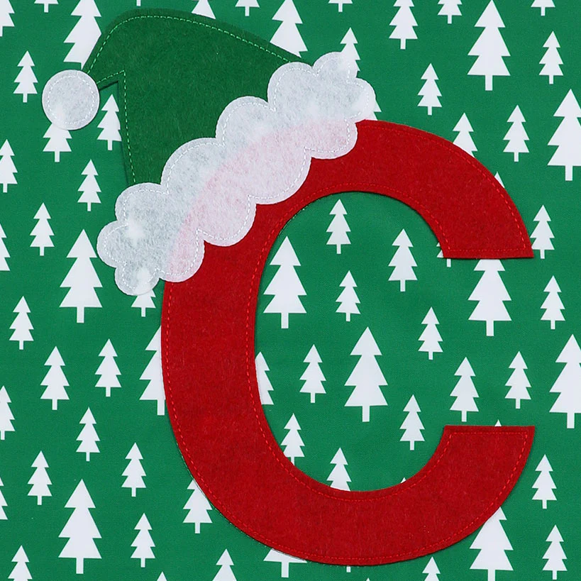Monogram Christmas Gift Sack - Image 7