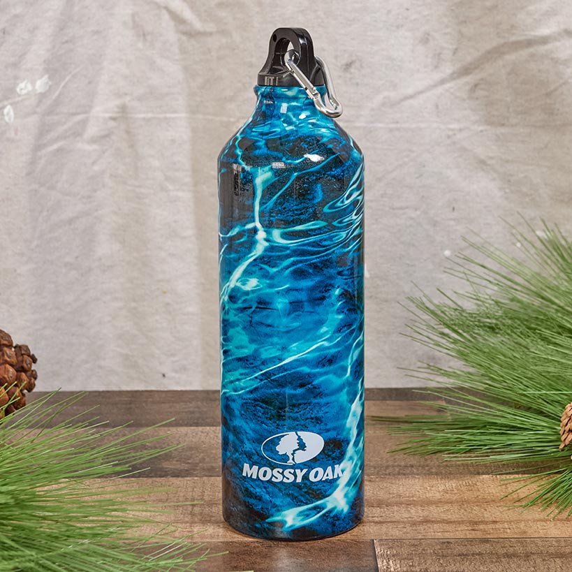 Mossy Oak Elements 25 oz. Water Bottle with Carabiner - Image 3