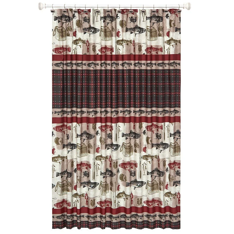 Mossy Oak Ghillie Shower Curtain with Buttonholes - Image 3