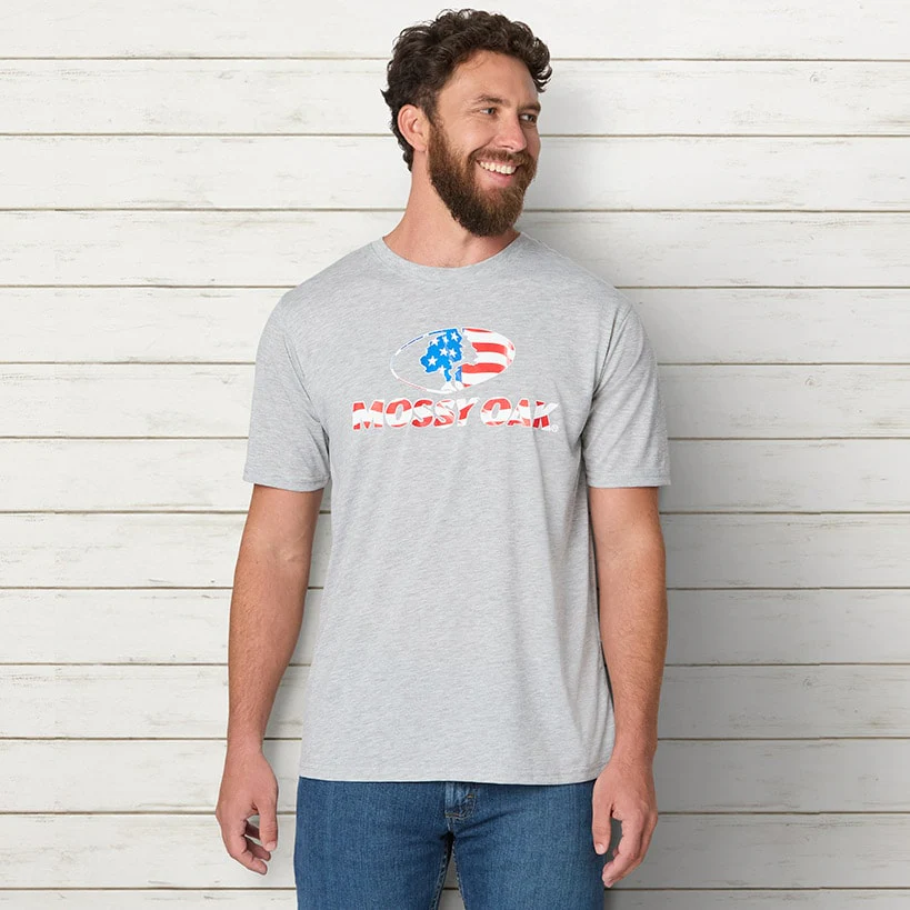 Mossy Oak Men's Screen Tee - Image 3