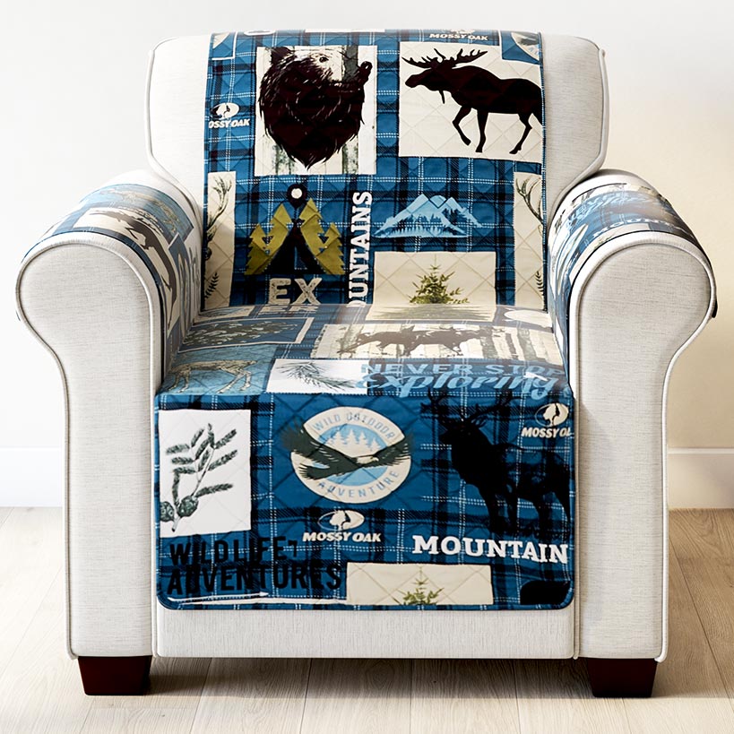 Mossy Oak Never Stop Exploring Furniture Cover Chair, Loveseat, or Sofa - Image 5