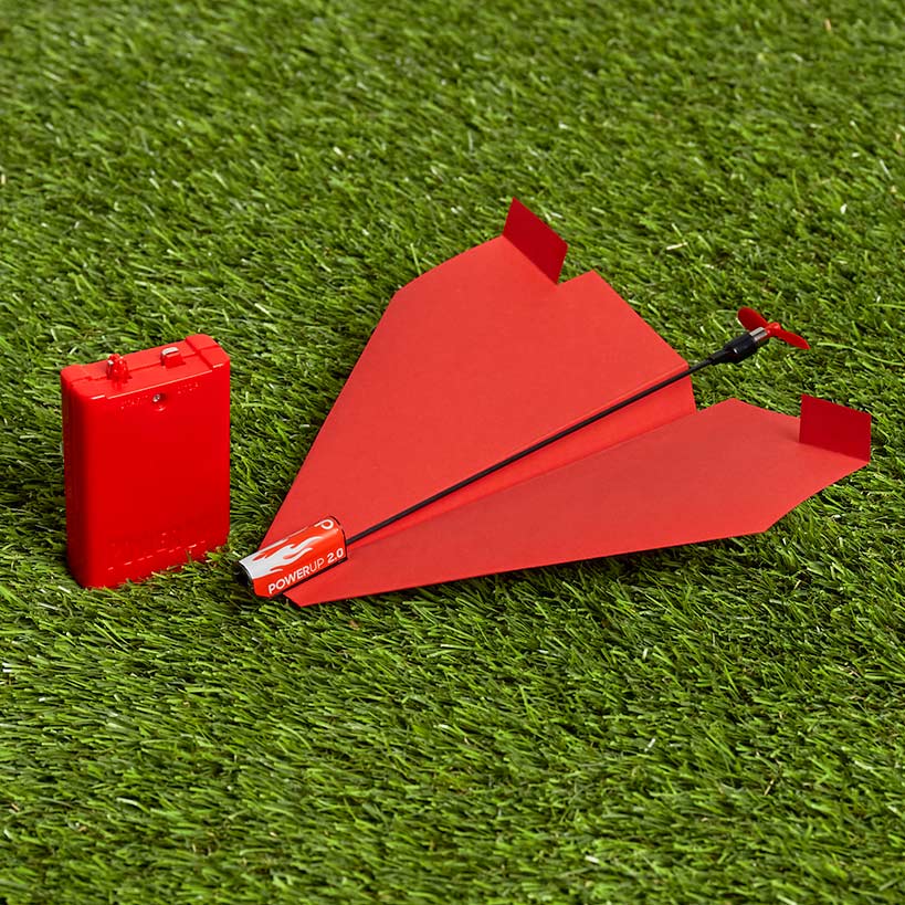 Motorized Paper Airplane Kit - Powerup 2.0, Quick Charge, Easy Control - Image 3