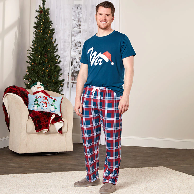 Mr. and Mrs. Matching Christmas Pajamas - Image 3
