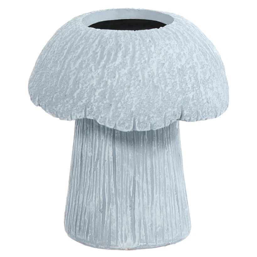 Mushroom Planter Gray Large Medium or Small Garden - Image 5
