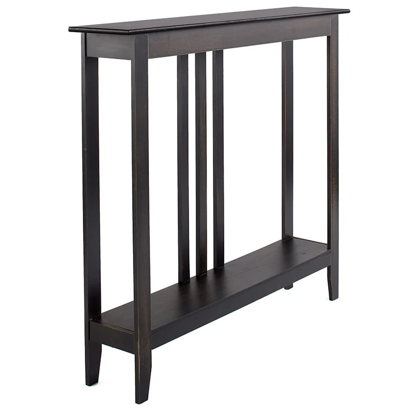 Narrow Entryway Wood Console Accent Table - 32"H - Image 6
