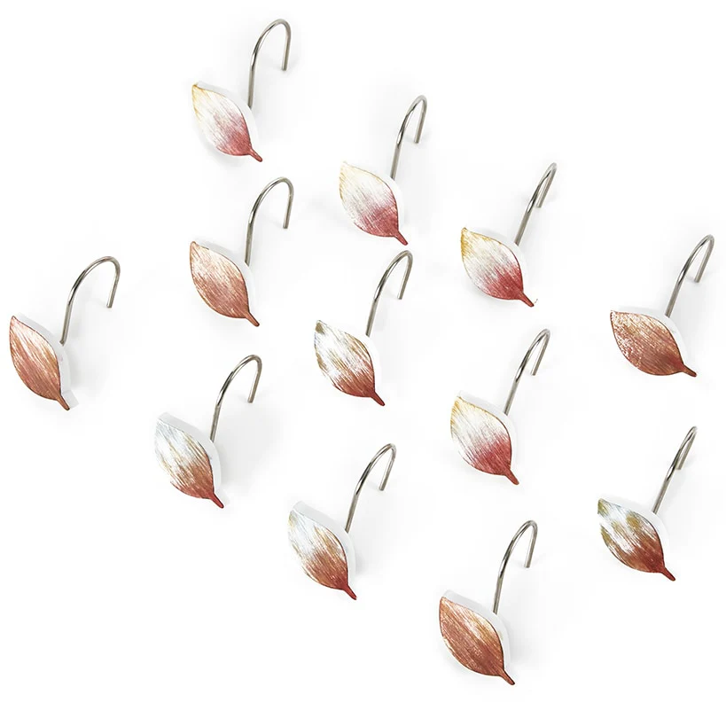 Nature Watercolor Toothbrush Holder or Shower Hooks Set of 12 - Image 3
