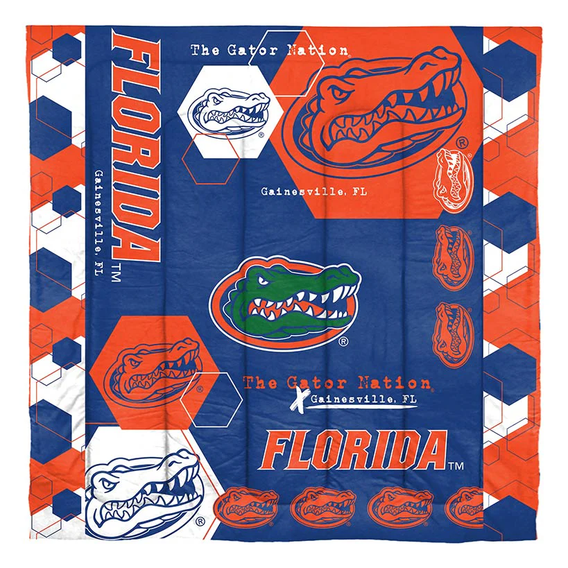 NCAA Hexagon Comforter Set - Image 20