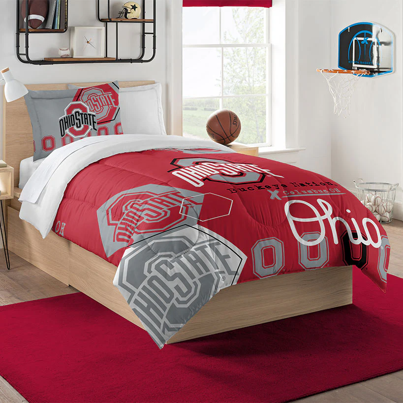 NCAA Hexagon Comforter Set - Image 45