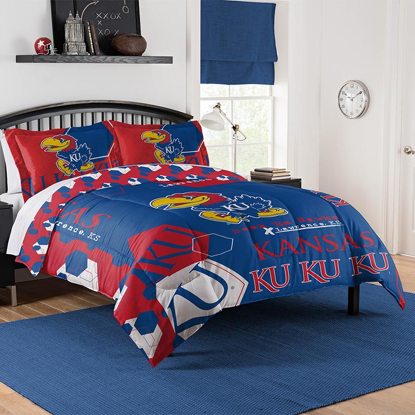 NCAA Hexagon Comforter Set - Image 58