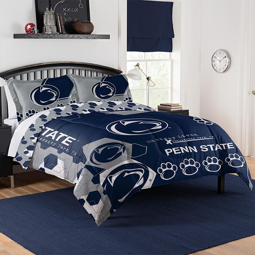 NCAA Hexagon Comforter Set - Image 64