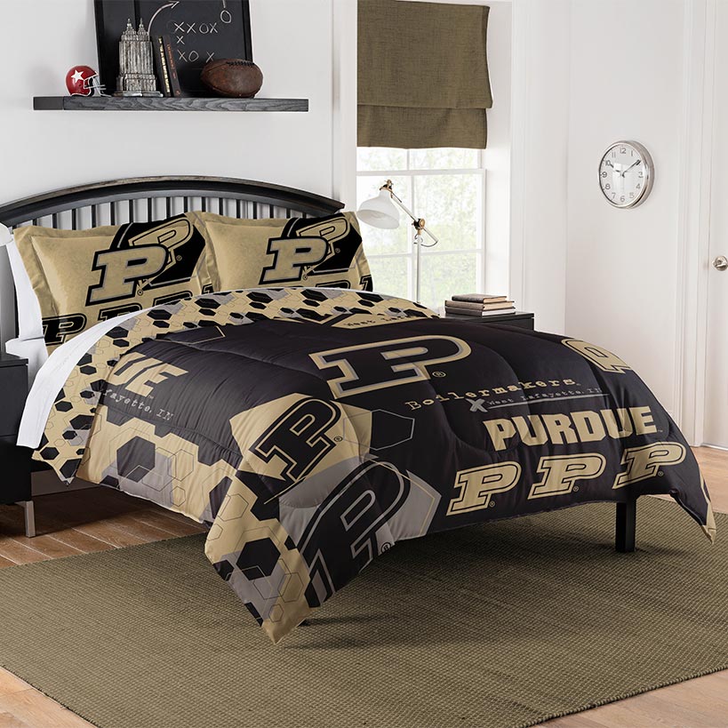 NCAA Hexagon Comforter Set - Image 65