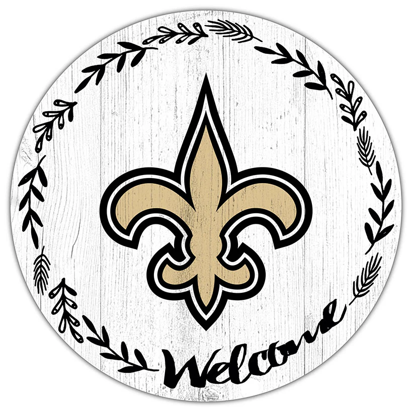 NFL 12" Welcome Circle Sign - Image 21