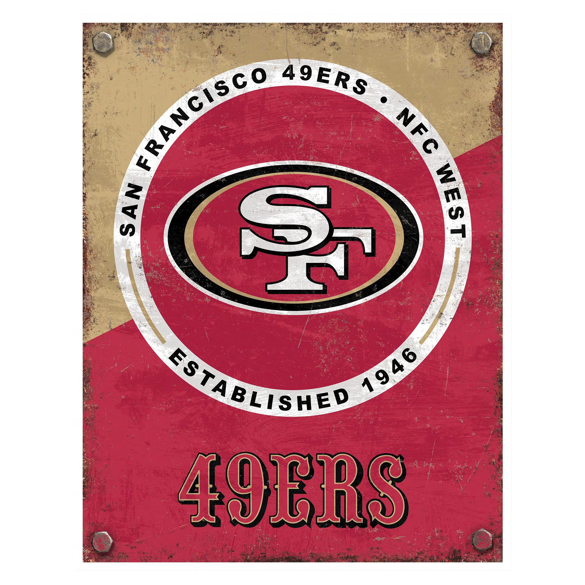 NFL Established Year Metal Sign - Image 10