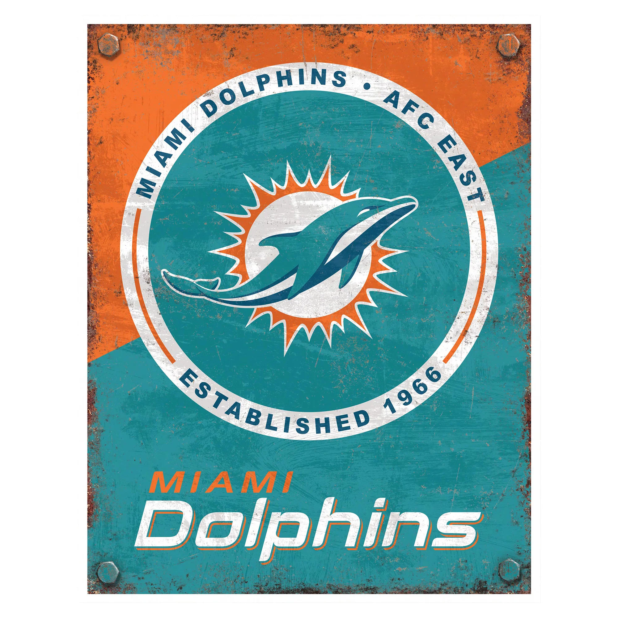 NFL Established Year Metal Sign - Image 18