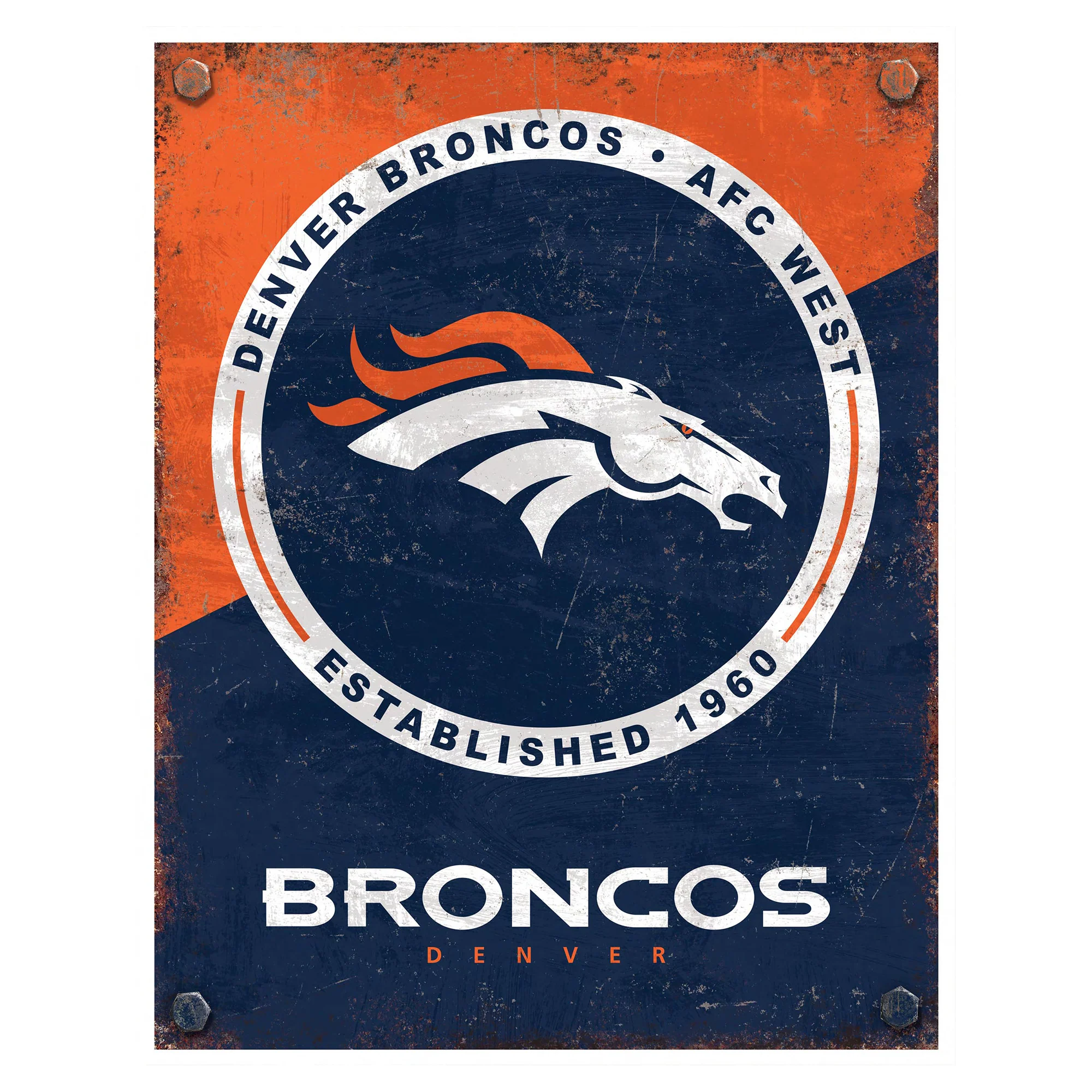NFL Established Year Metal Sign - Image 28