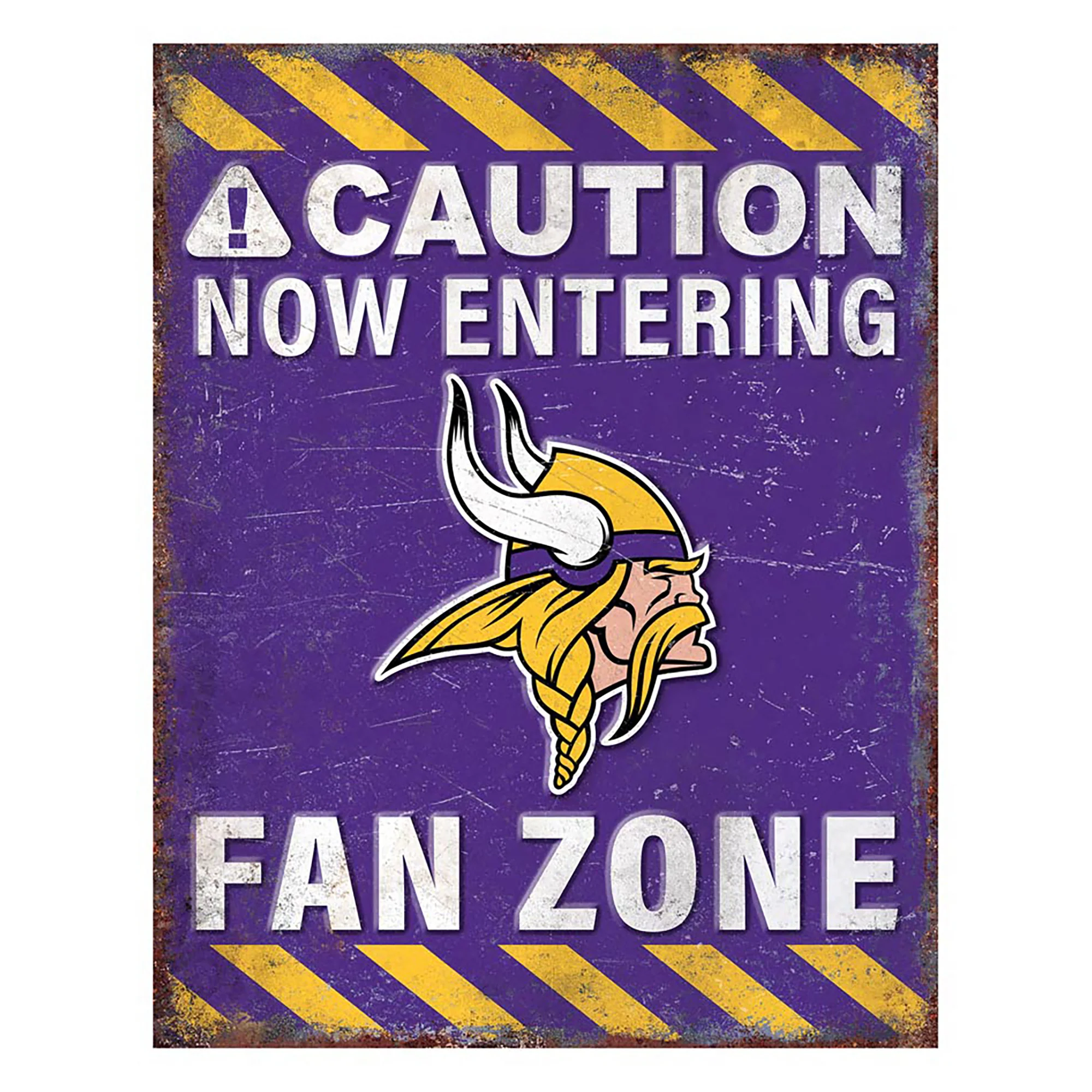 NFL Fan Zone Metal Sign - Image 16