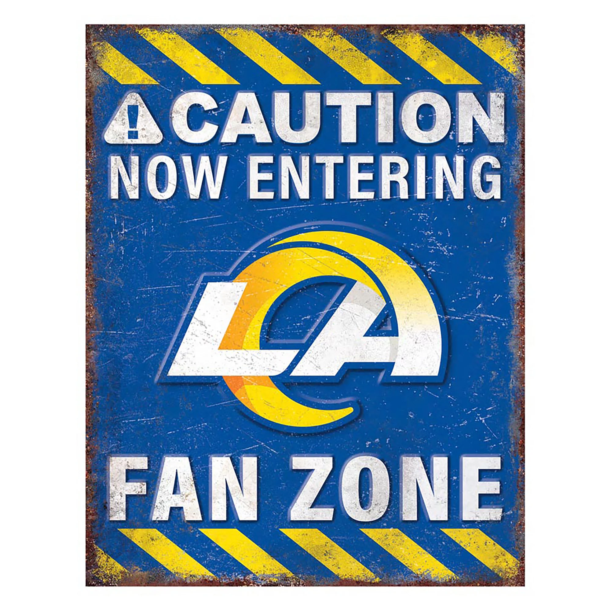 NFL Fan Zone Metal Sign - Image 19