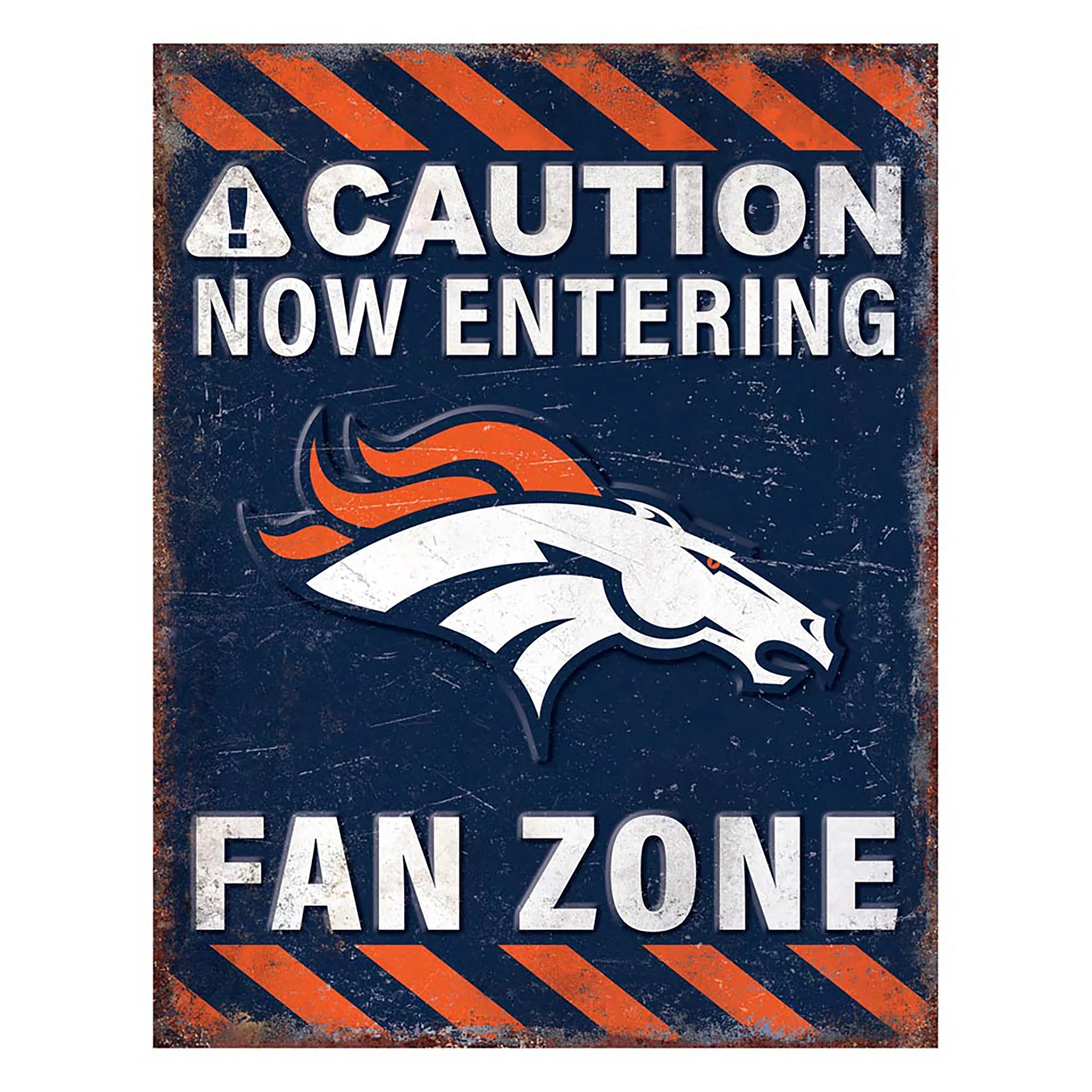 NFL Fan Zone Metal Sign - Image 25