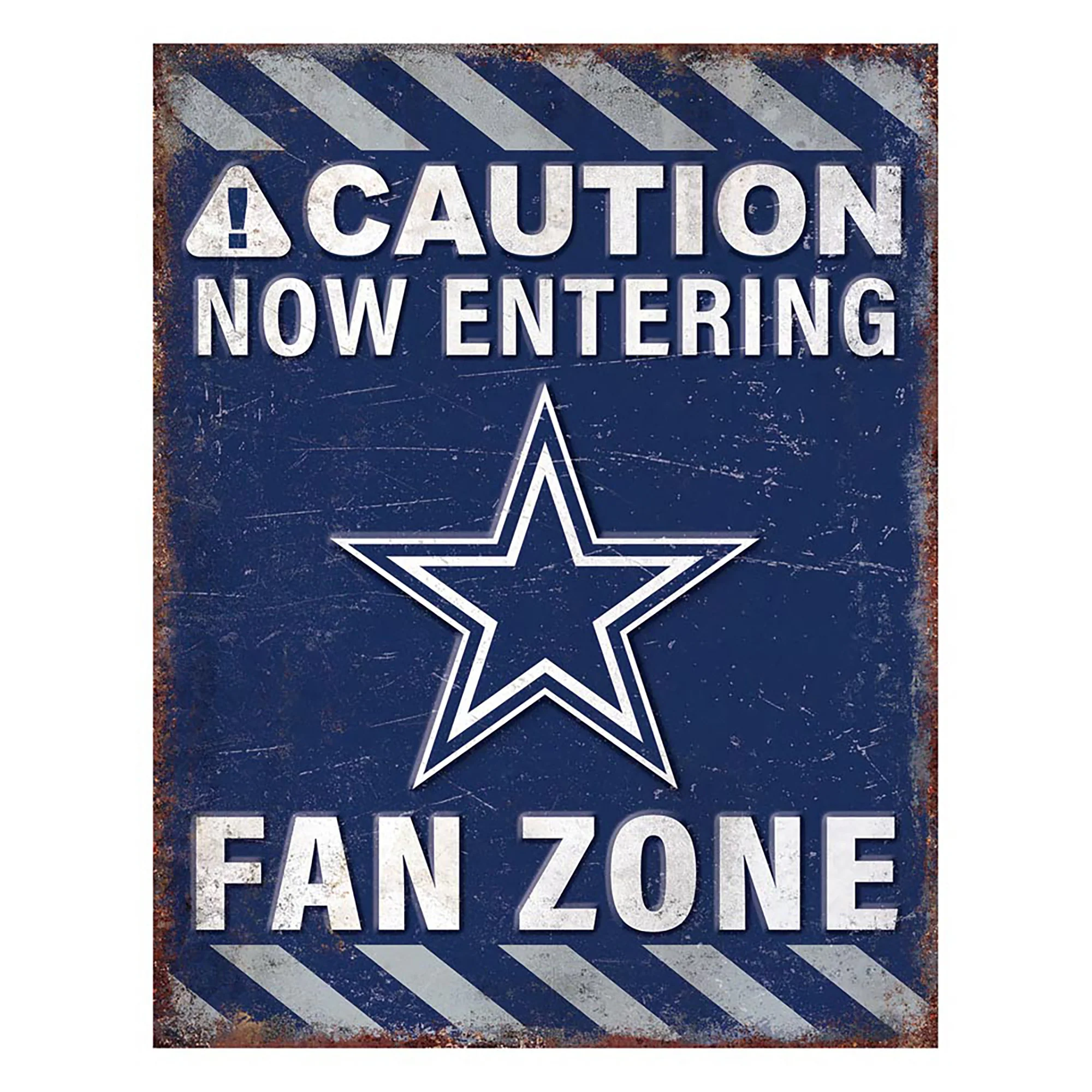NFL Fan Zone Metal Sign - Image 26