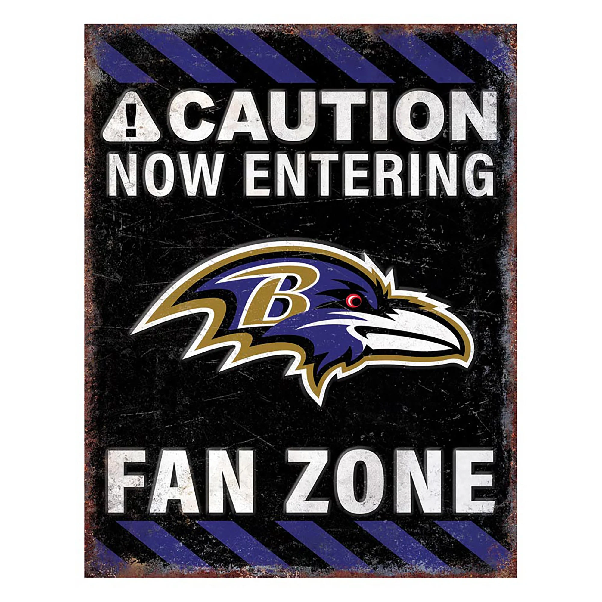 NFL Fan Zone Metal Sign - Image 31