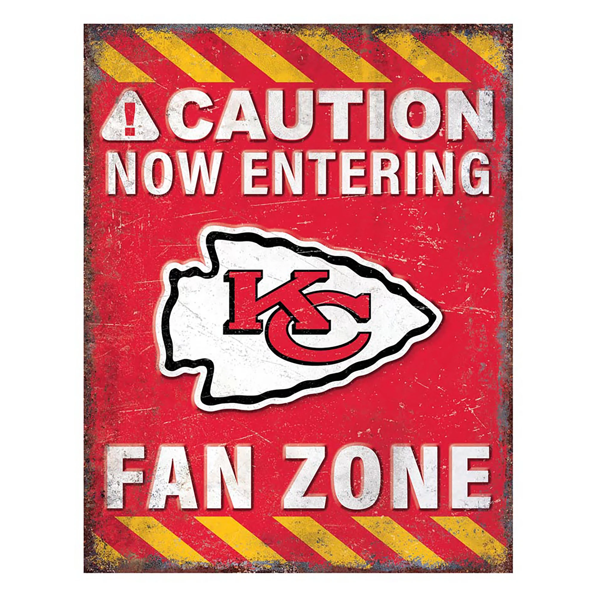 NFL Fan Zone Metal Sign - Image 4