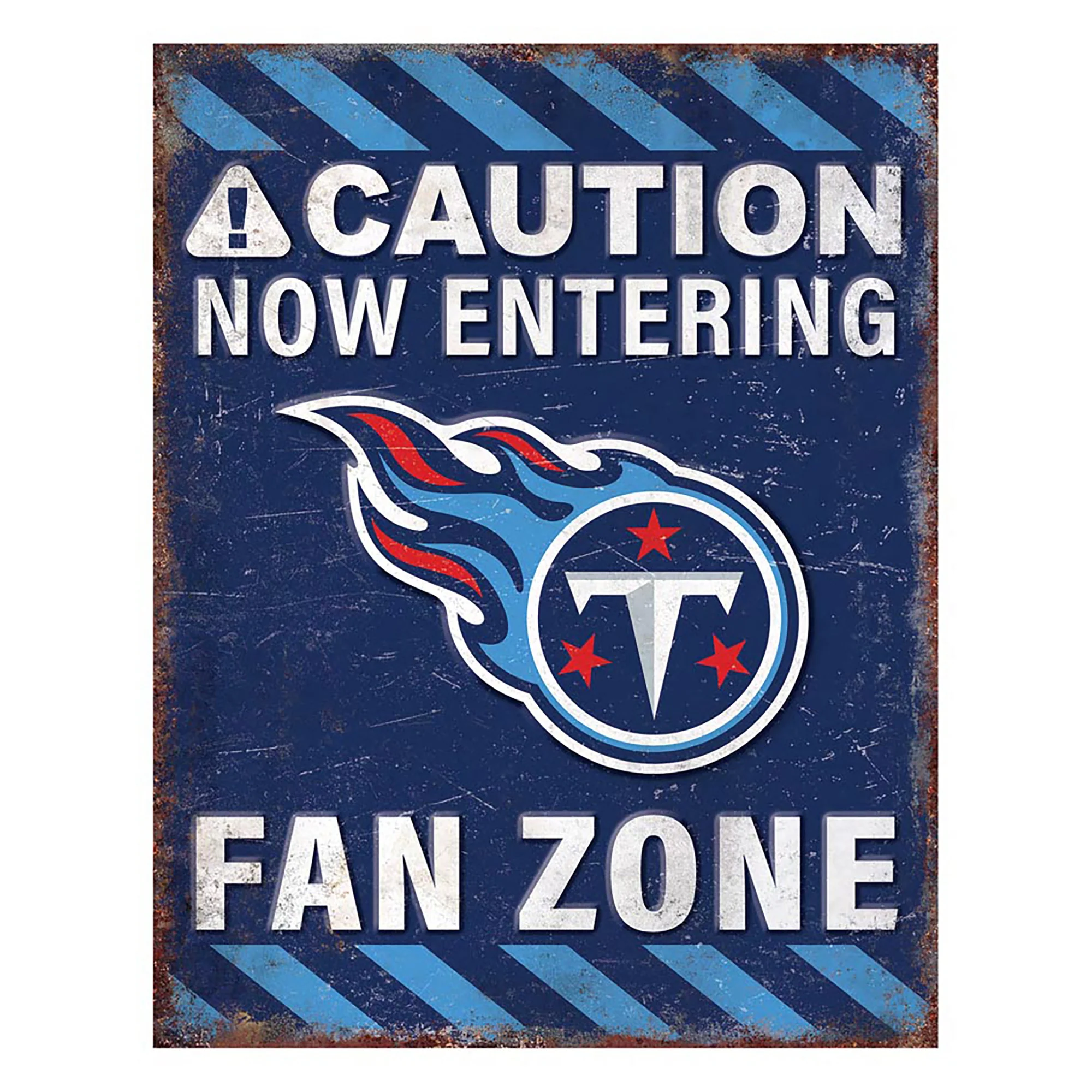 NFL Fan Zone Metal Sign - Image 6