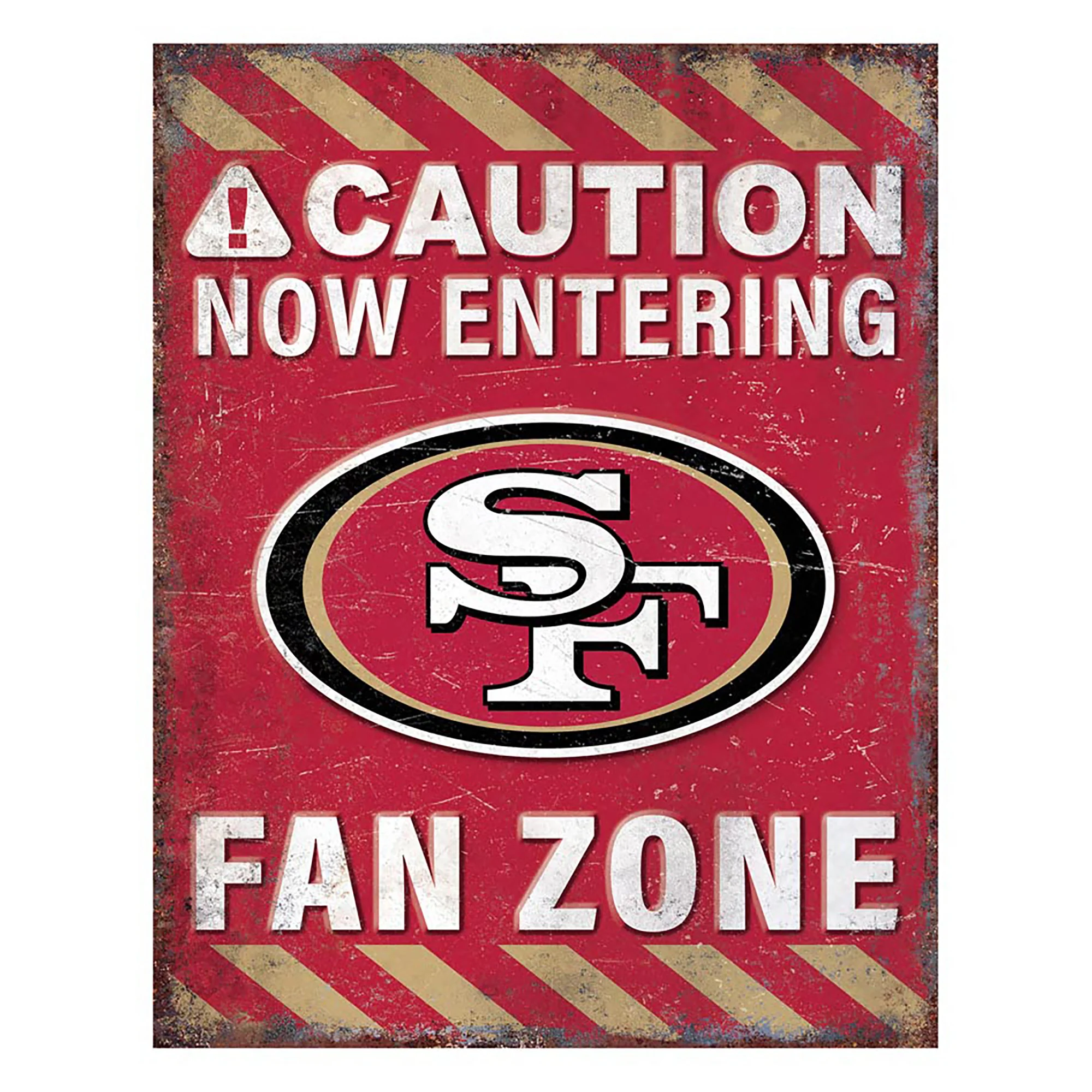 NFL Fan Zone Metal Sign - Image 8