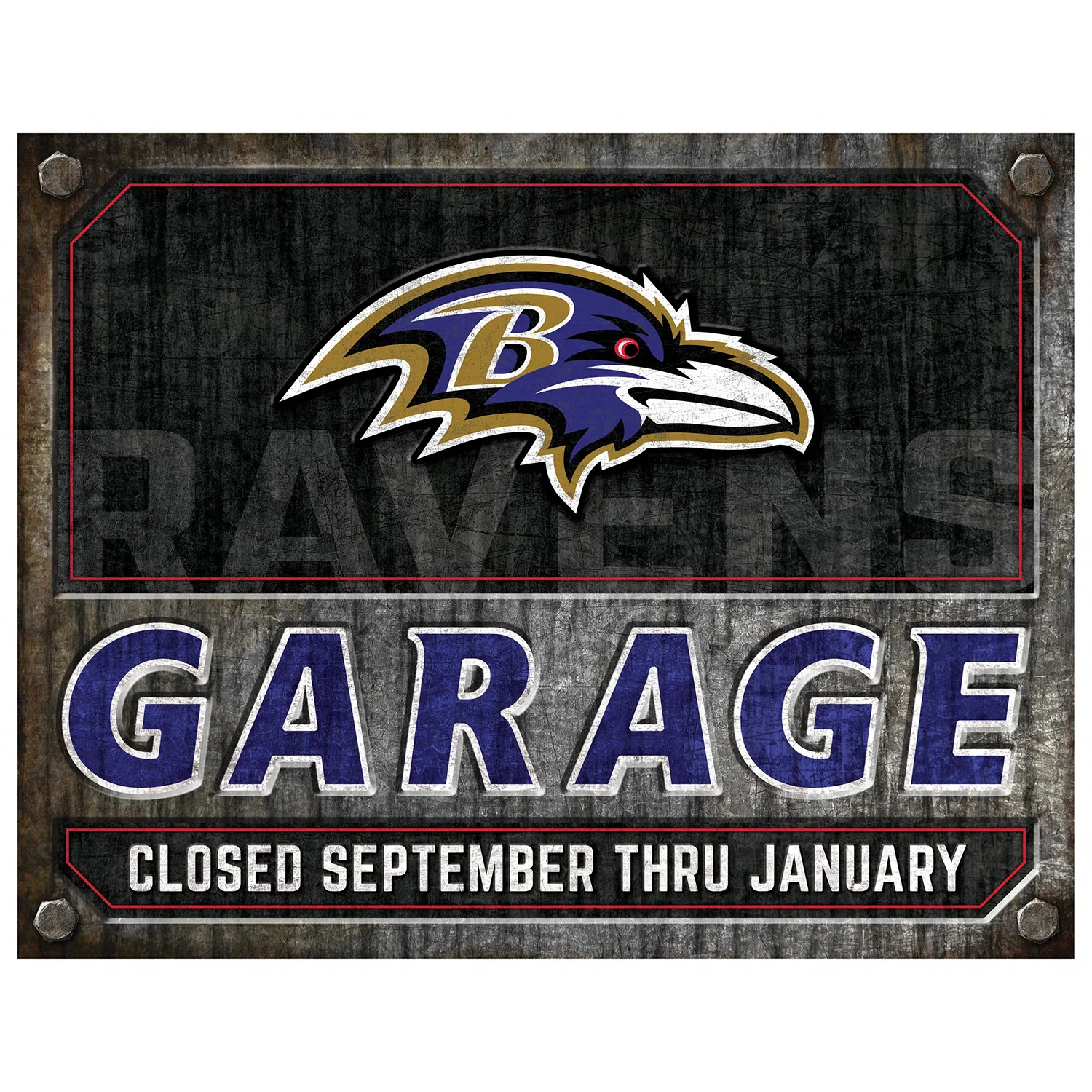 NFL Garage Metal Sign - Image 31