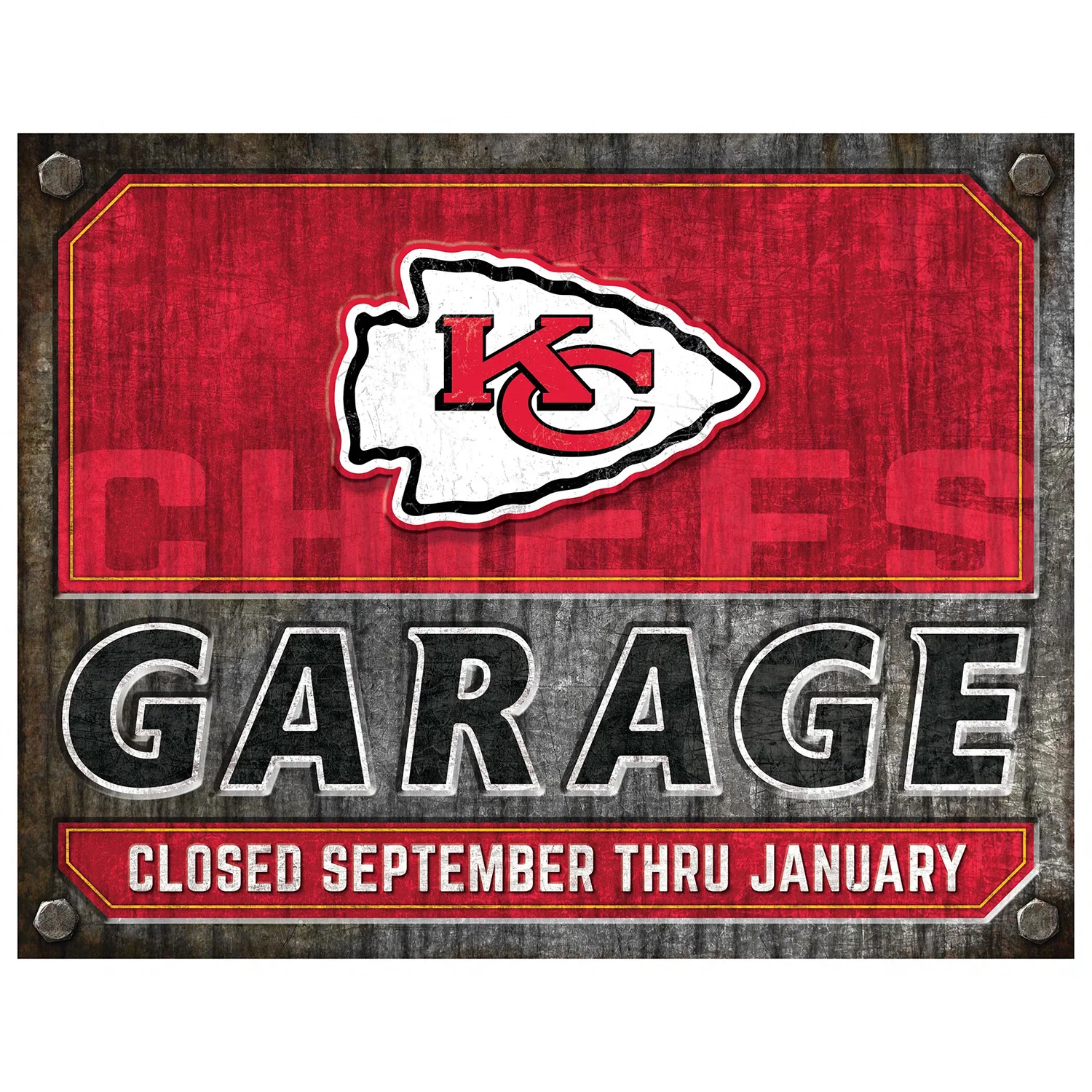 NFL Garage Metal Sign - Image 4