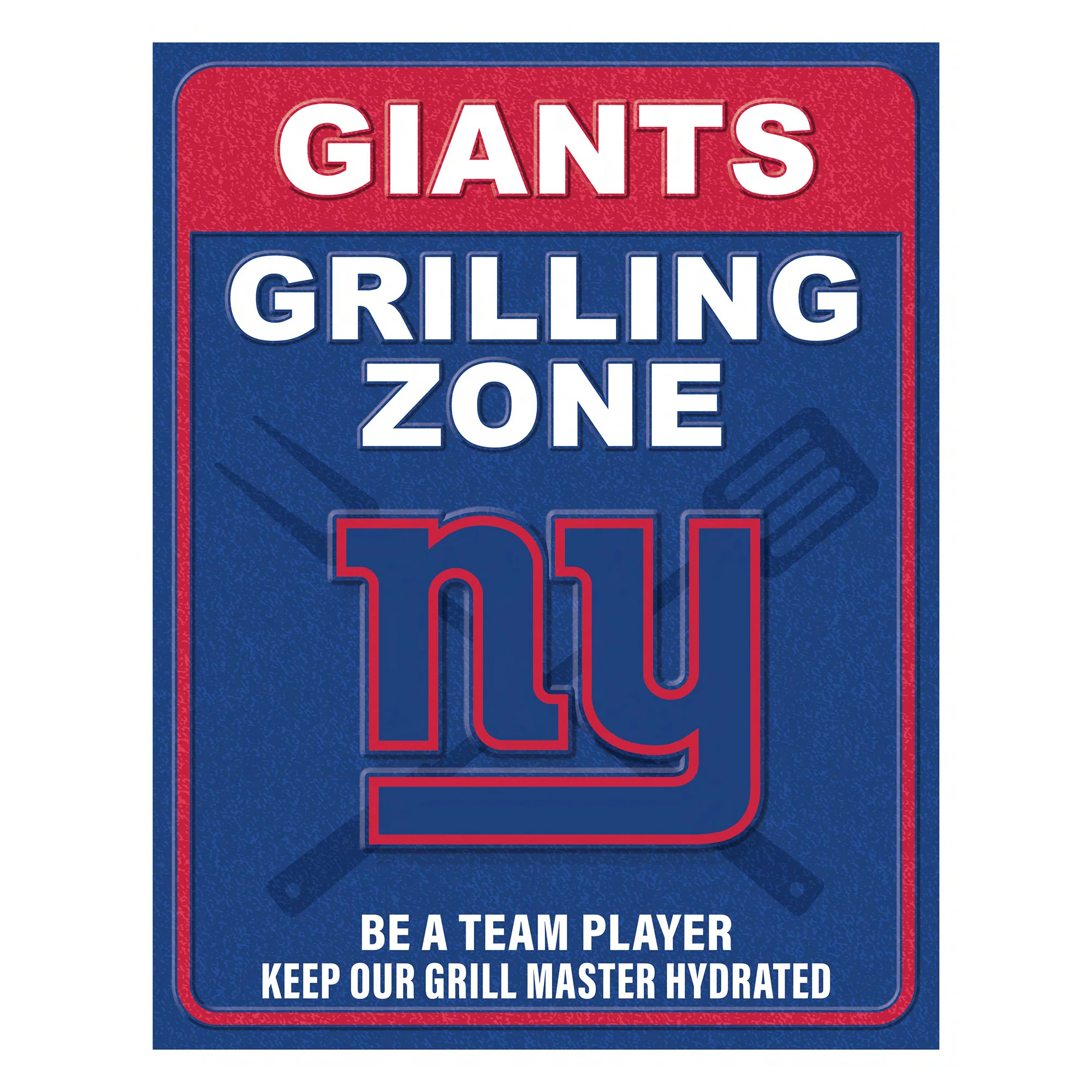 NFL Grill Zone Metal Sign - Image 13