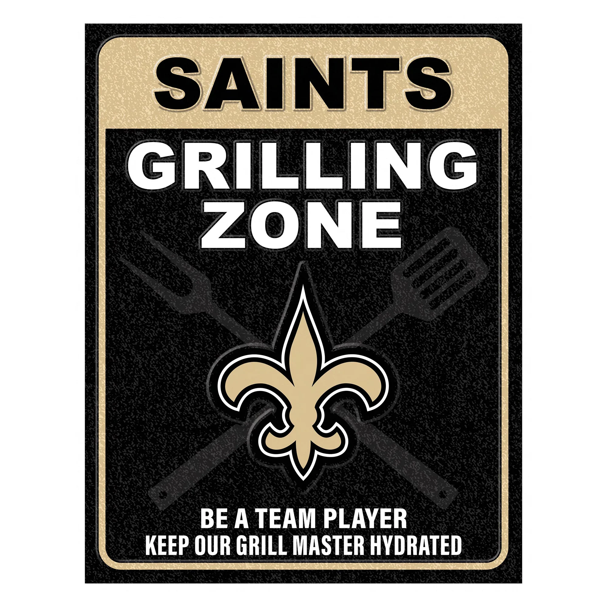 NFL Grill Zone Metal Sign - Image 14