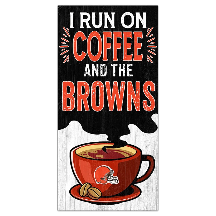 NFL I Run On Coffee Signs - Image 8