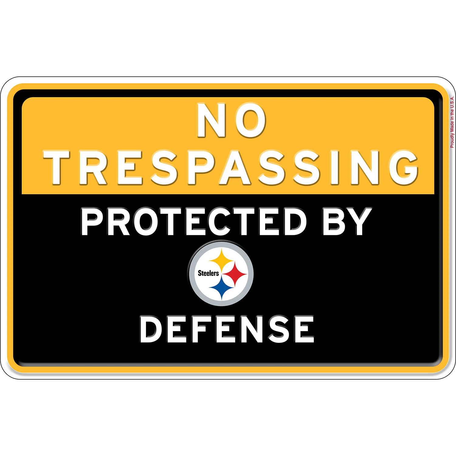 NFL No Trespassing Metal Sign - Image 12