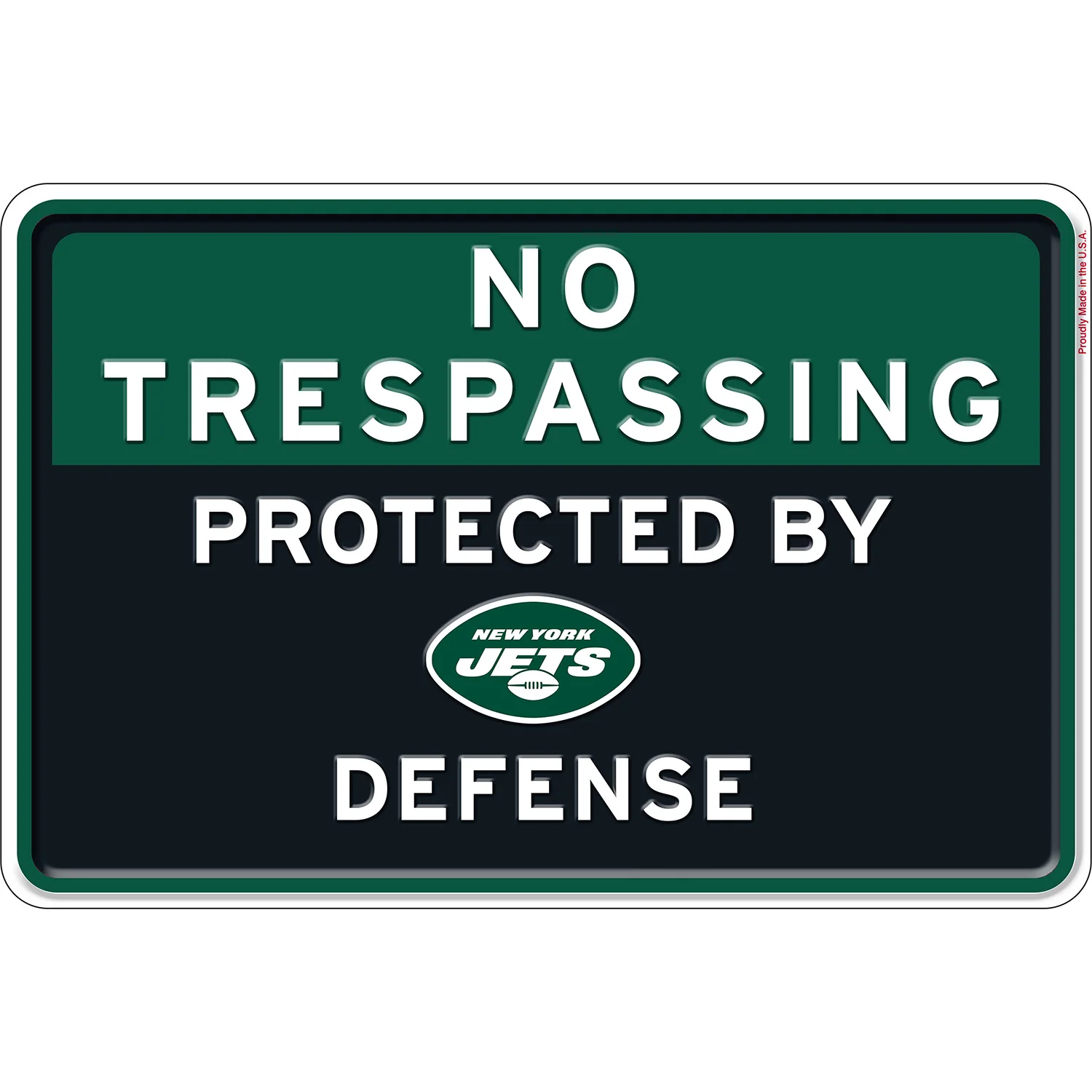 NFL No Trespassing Metal Sign - Image 14