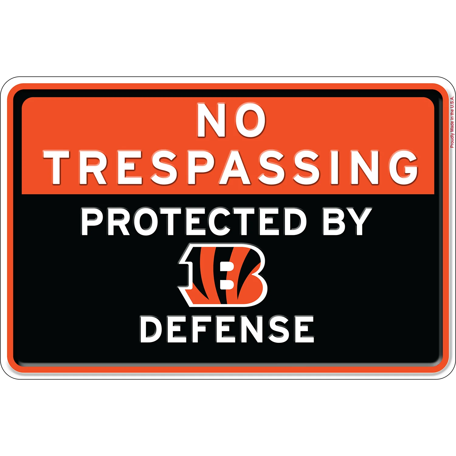 NFL No Trespassing Metal Sign - Image 30