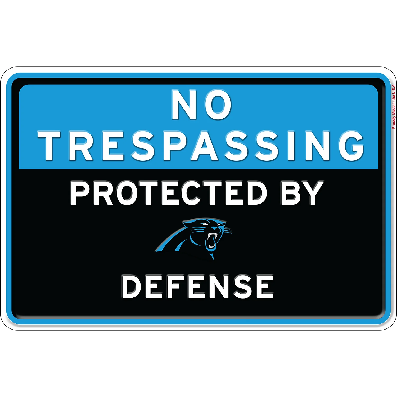 NFL No Trespassing Metal Sign - Image 31