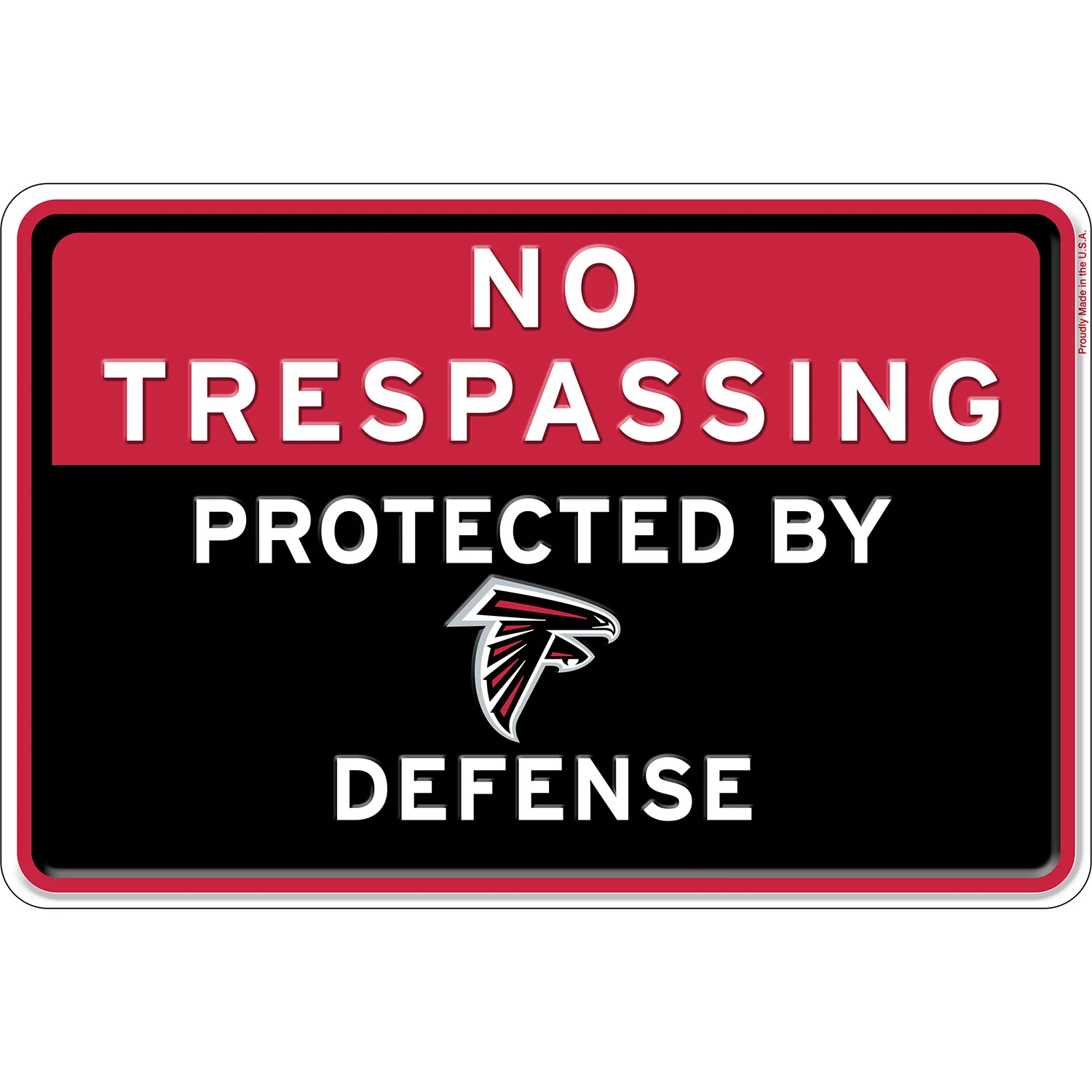 NFL No Trespassing Metal Sign - Image 34